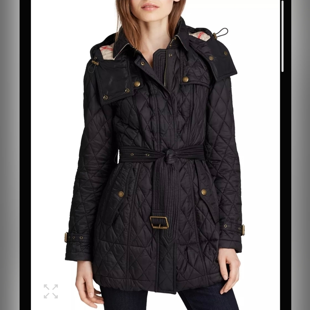 Burberry Finsbridge Quilted Coat